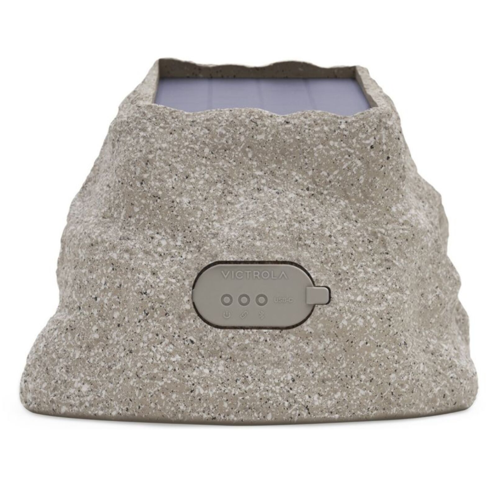 Enceinte extérieure VICTROLA SOLAIRE STEREO ROCK STONE