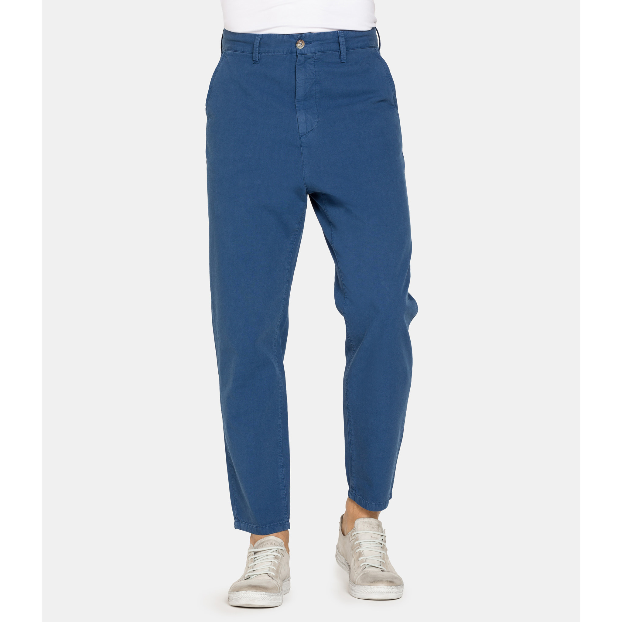 JEANS STRETCH 12,5 oz MOD. 639. Vita Regolare cavallo sceso . Fondo stretto alla caviglia