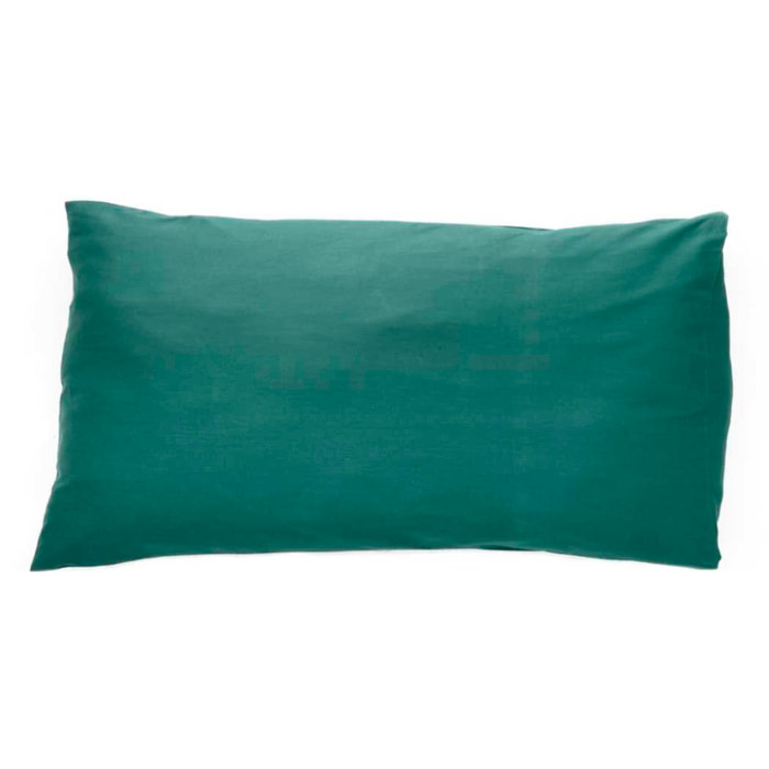 Funda de Almohada satén Verde Floresta