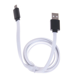 CAVO DA MICRO USB A USB BIANCO / NERO