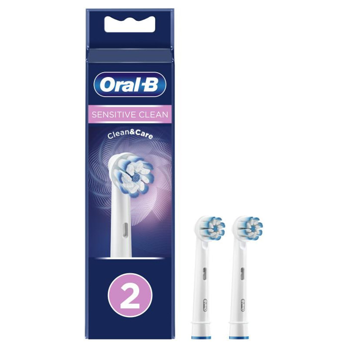 Oral-B Sensitive Clean, 2 Brossettes