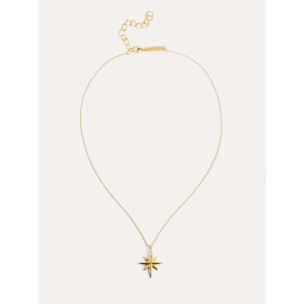 Collana Guidance Argento Placcato Oro