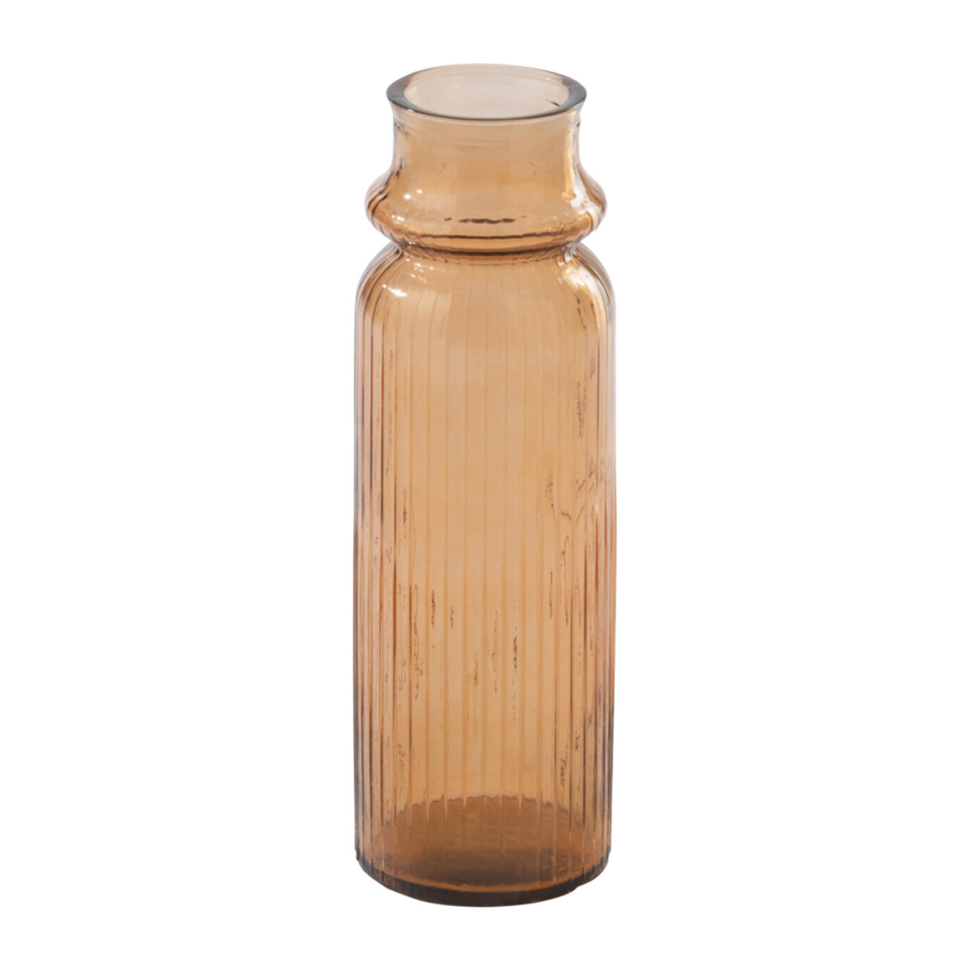 J-Line Vase Ligné - verre - orange
