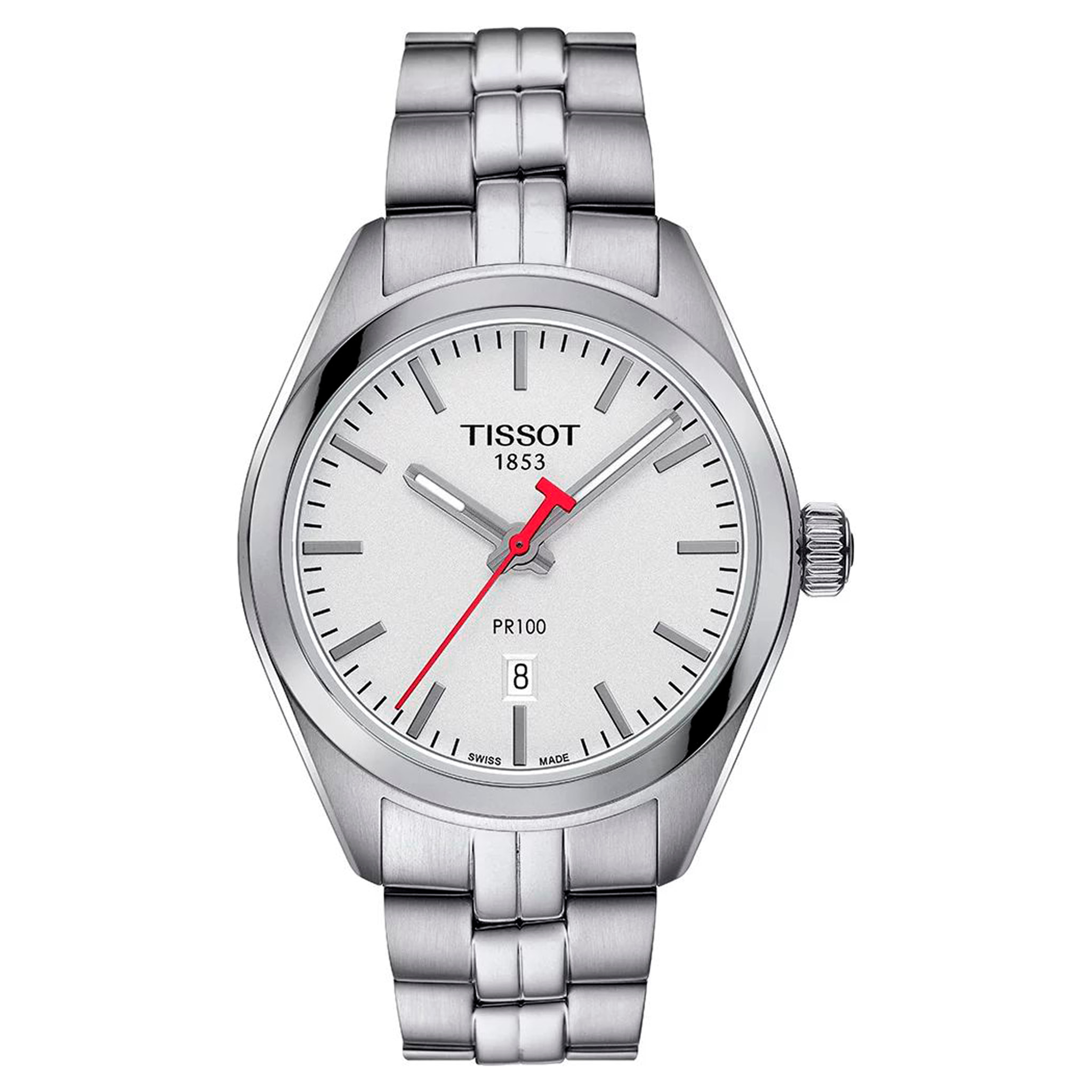 Reloj Tissot T101.210.11.031.00 Mujer Analogico Cuarzo con Correa de Acero inoxidable