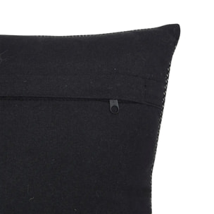 Coussin Kubus noir 38x38cm