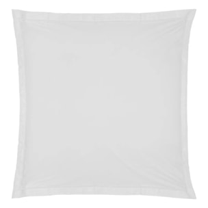 Taie d'oreiller "Carina" coton blanc 63x63cm