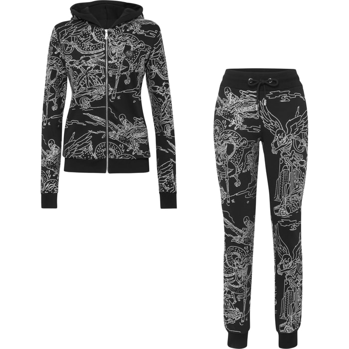 PHILIPP PLEIN Tracksuit: Top & Trousers TATTOO