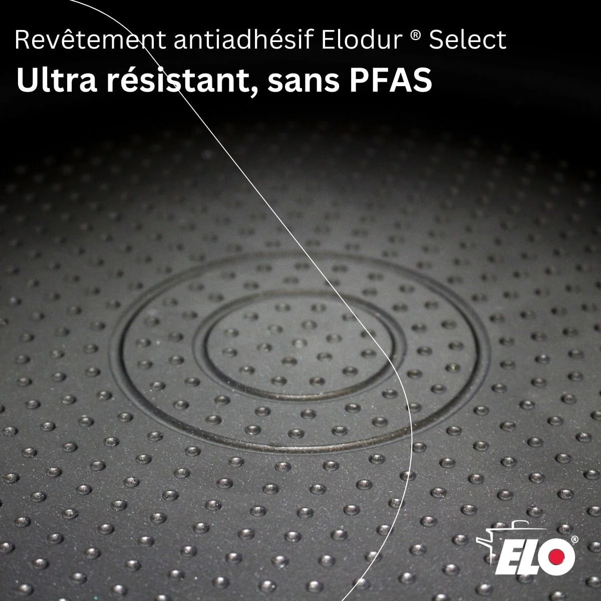 Poêle 20 cm antiadhésive sans PFAS Elo Smart Wave