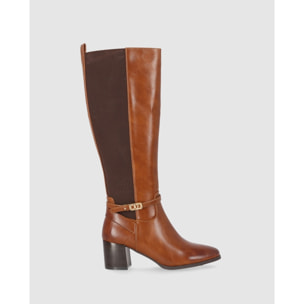 Botas - Cuero - Tacón: 6 cm