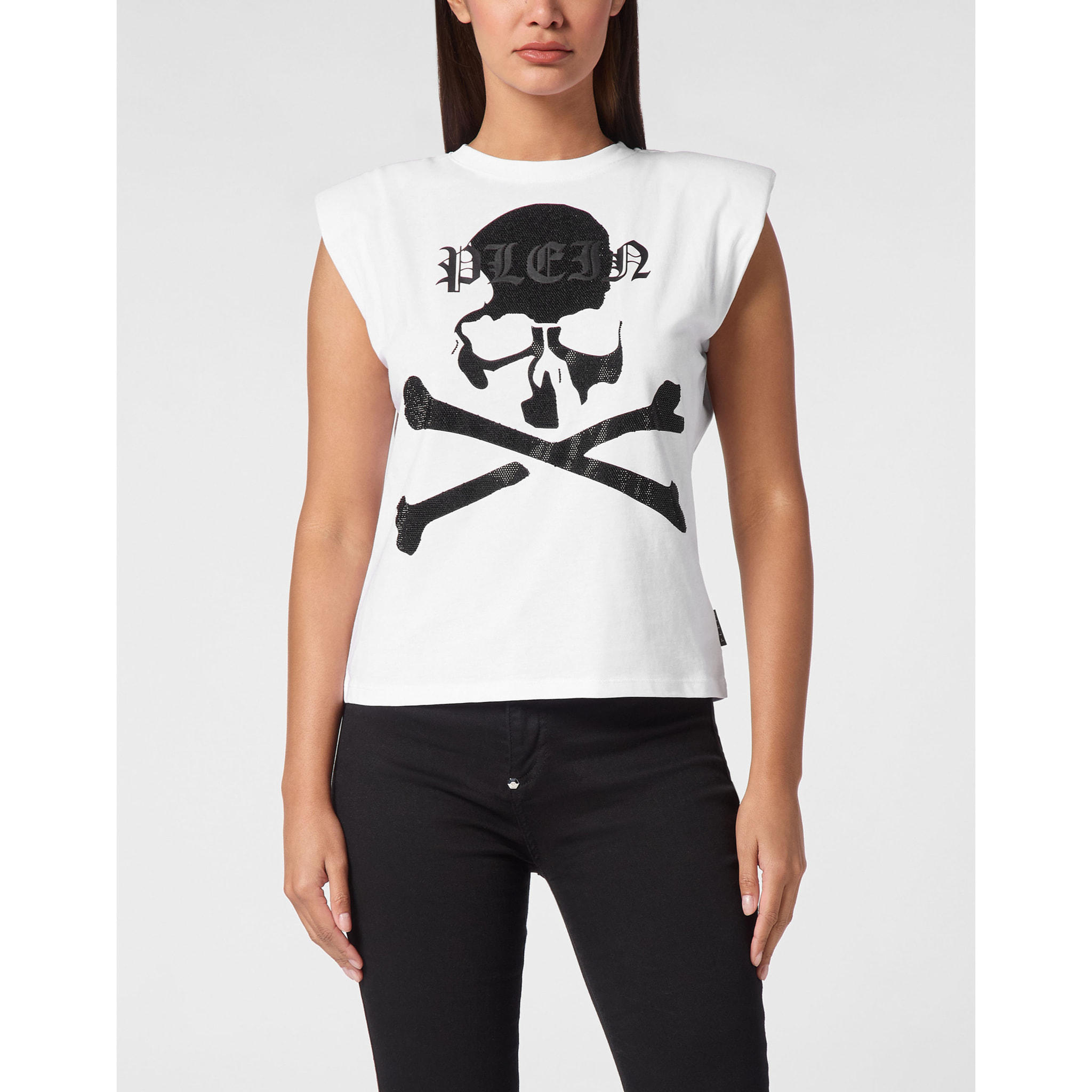 PHILIPP PLEIN Tank Top SKULL&BONES