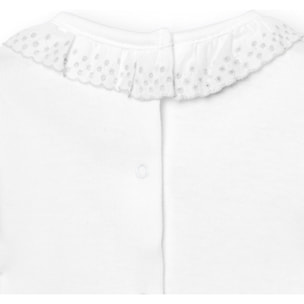 Body bebé manga corta cuello batista