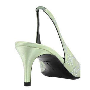 PHILIPP PLEIN Scarpe slingback MONOGRAM