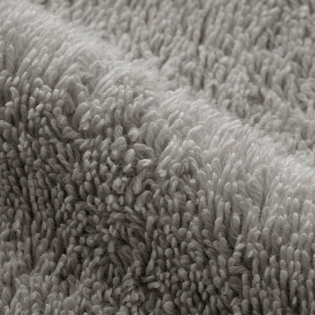 Set de serviettes éponge 100% Coton Éponge Peigné - 700 g/m2 GRIS