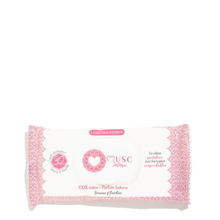 Fleur de Sakura - Lingettes Intimes 30 unités