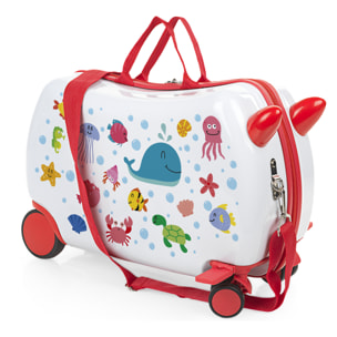 Maleta Correpasillos Itaca Happy Fun Days Bajo El Mar