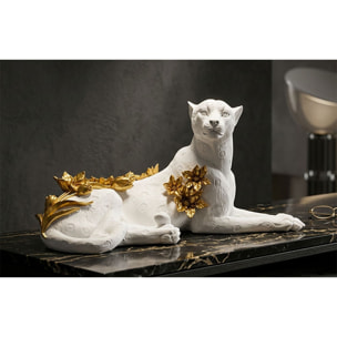 LEOPARDO WHITE/GOLD CM 53X21,5X24