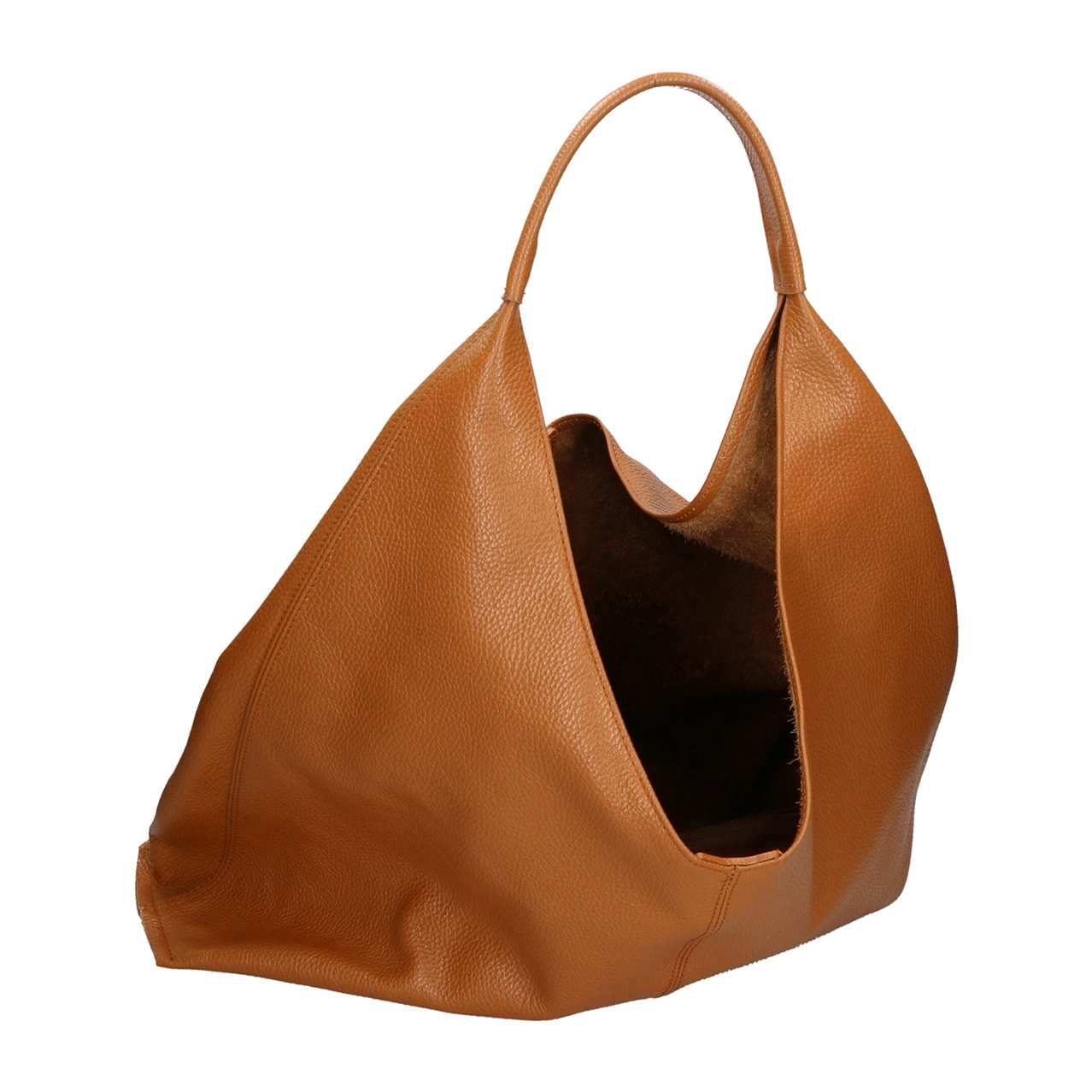 Borsa a spalla da Donna Ginger in Vera Pelle Made in Italy 25x14x13 cm