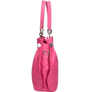 Borsa a mano da donna Made in Italy - Modello Ereba - 100% pelle - 38.0 x 30.0 x 12.0 cm