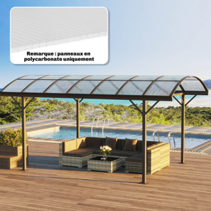 Lot de 10 panneaux polycarbonate alvéolaire 4 mm transparent dim. 120L x 60l cm