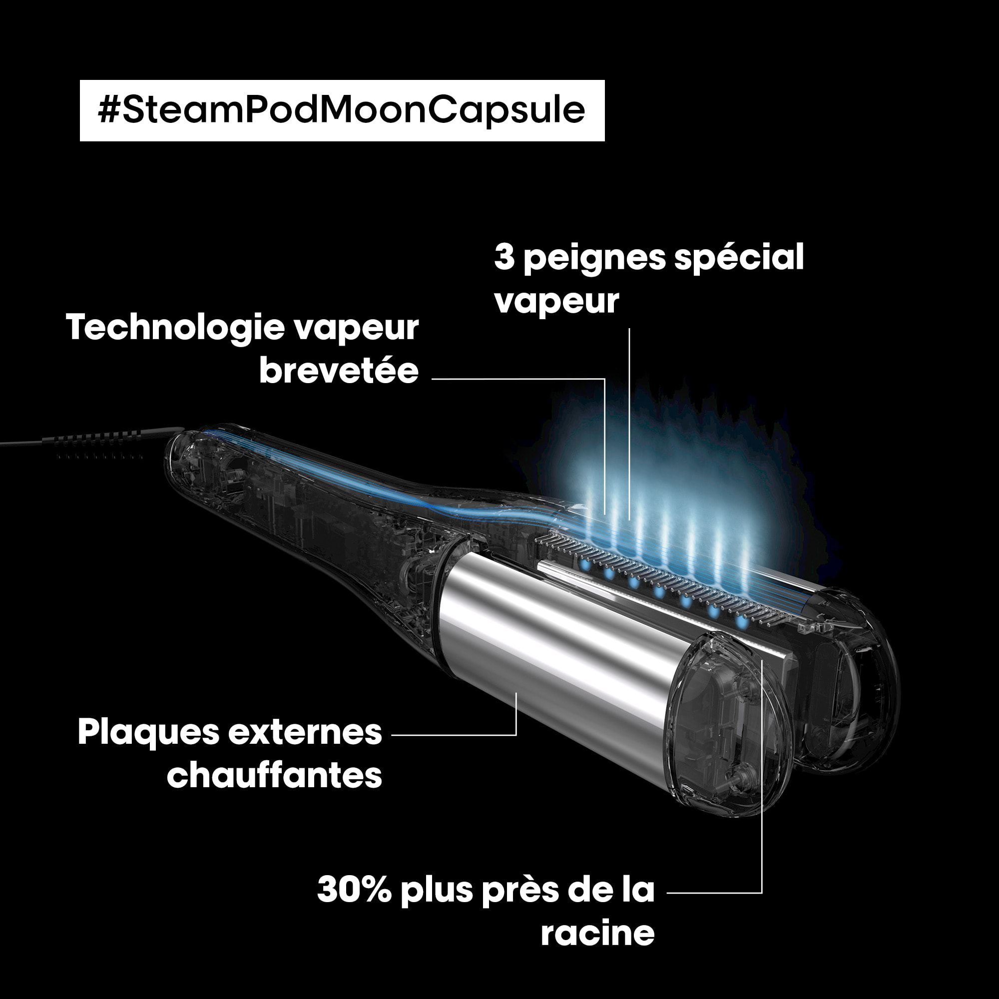 Steampod 4 Édition Limitée Moon Capsule