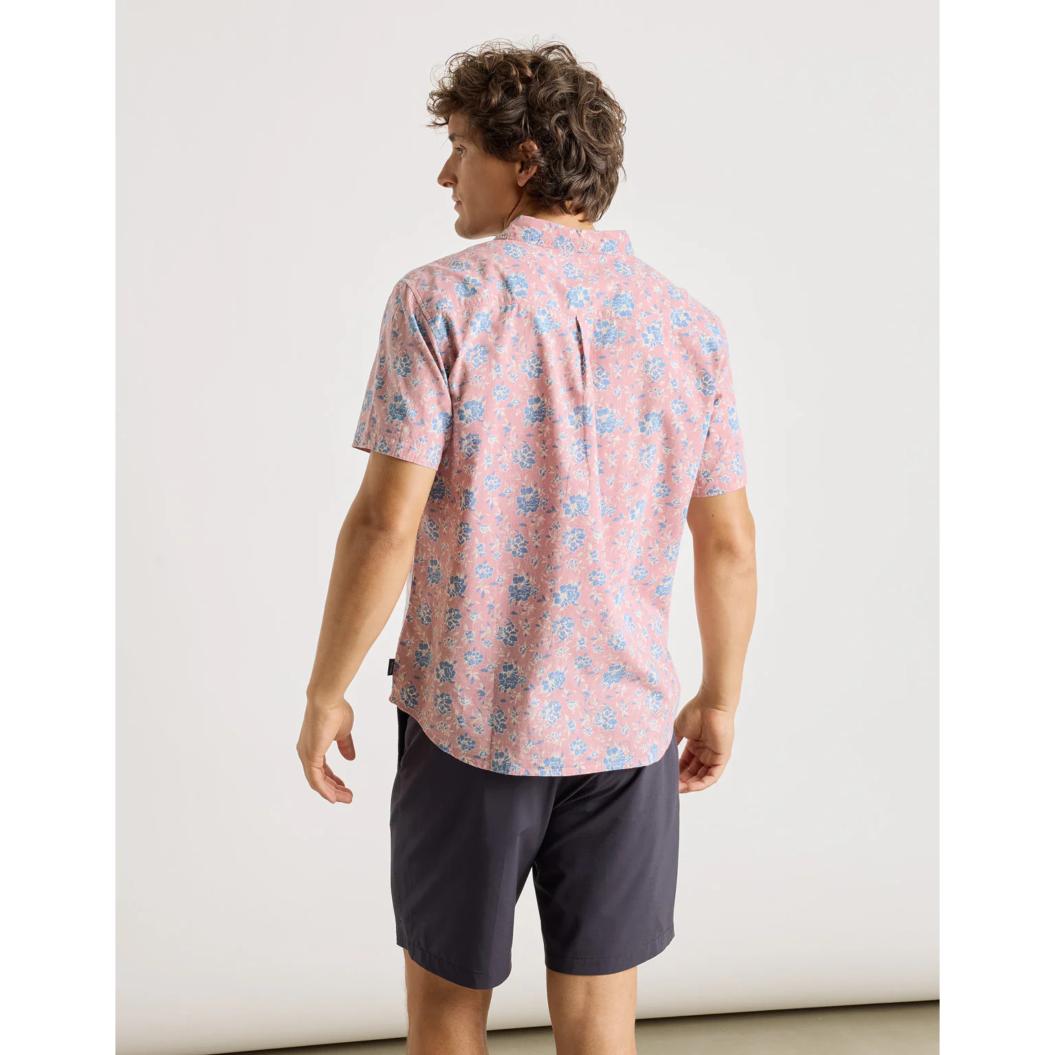 Camisa Manga Corta Rosa - San Junipero