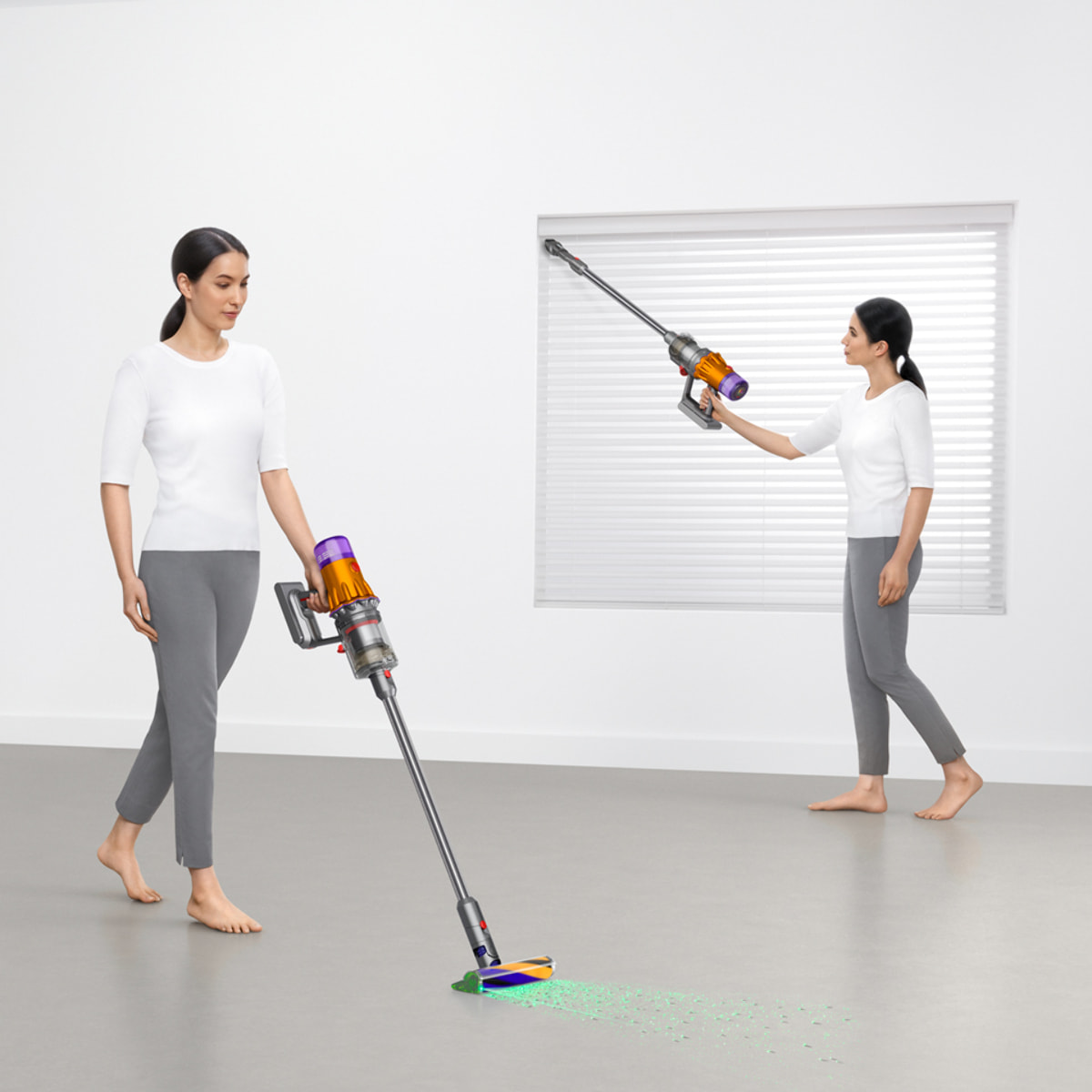 Aspirapolvere Senza Filo Dyson V12 Detectᵀᴹ Slim Absolute | RICONDIZIONATO