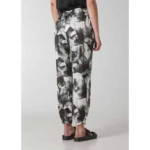 DEHA - Pantalone ALLOVER SATIN JOGGER PANTS in Viscosa per donna