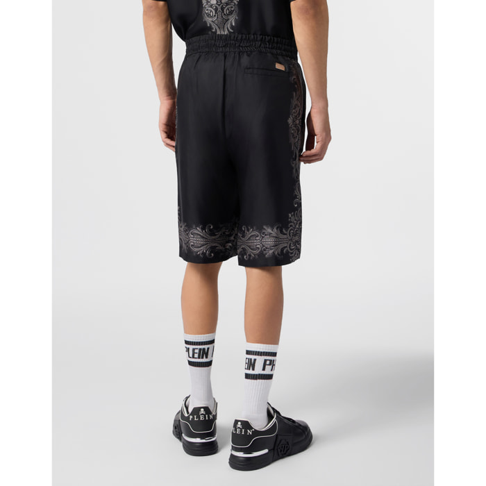 PHILIPP PLEIN Bowling Shorts Baroque