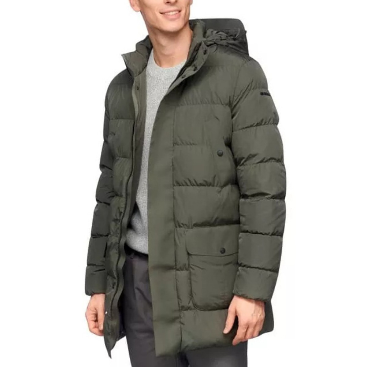 Abrigos Hombre de la marca GEOX  modelo M PIEVE PARKA Green