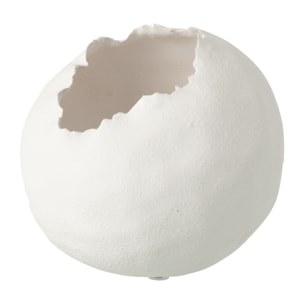 J-Line Cache-pot Irrégulier - céramique - blanc - medium