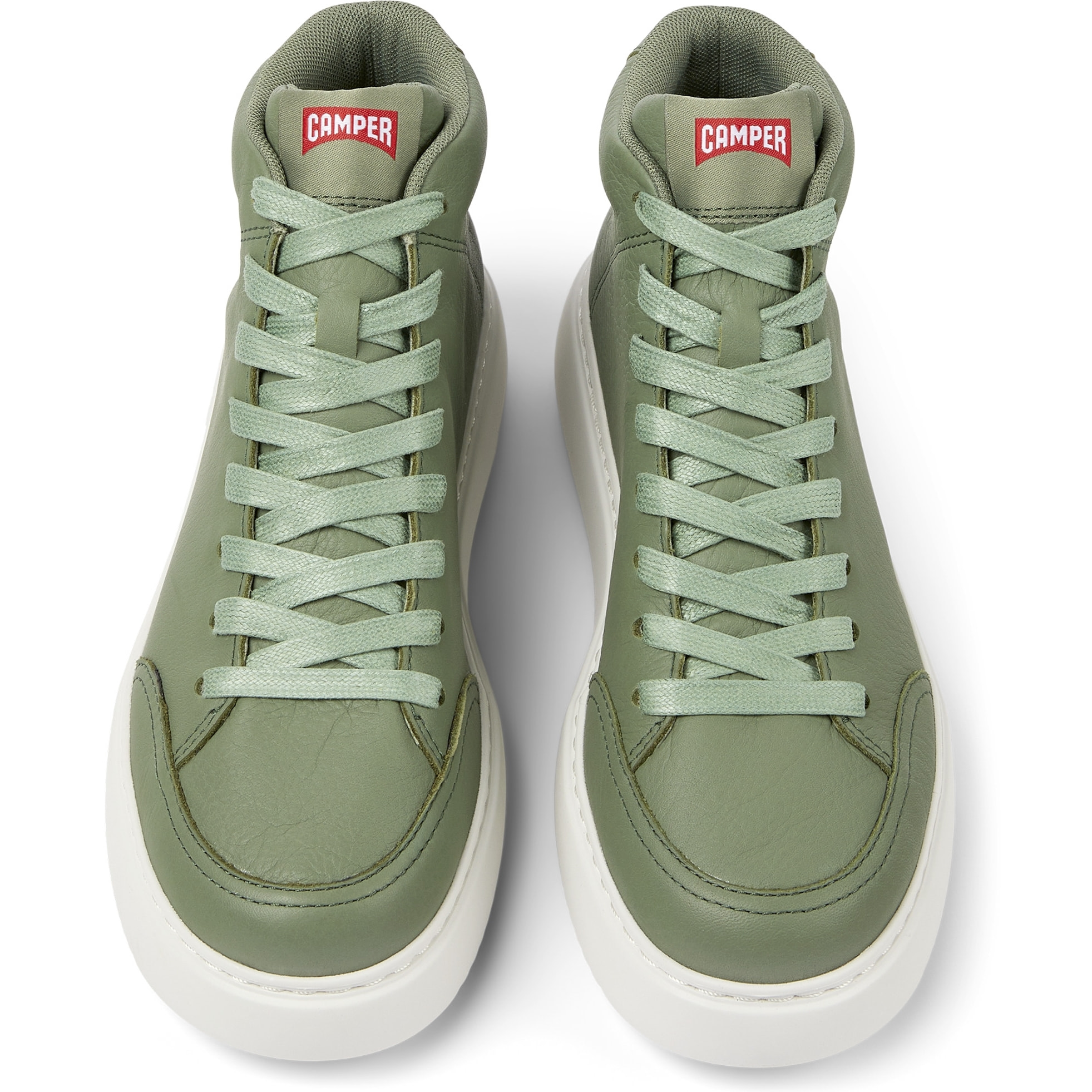 Sneakers - CAMPER Runner K21 - Verde - Pelle liscia
