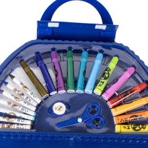 Set papelería coloreable 50 piezas real madrid