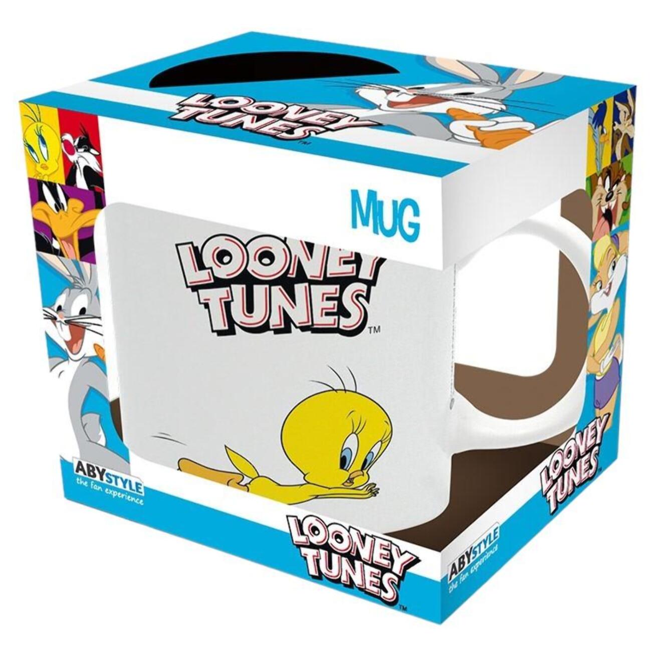 Looney Tunes Tazza Titti e Silvestro 320 Ml Con Box Abystyle