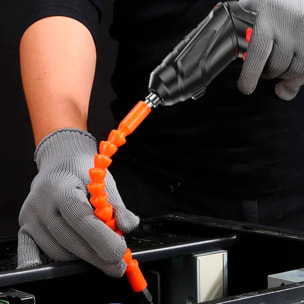 Cacciavite elettrico mini trapano, con batteria, set di accessori e valigetta