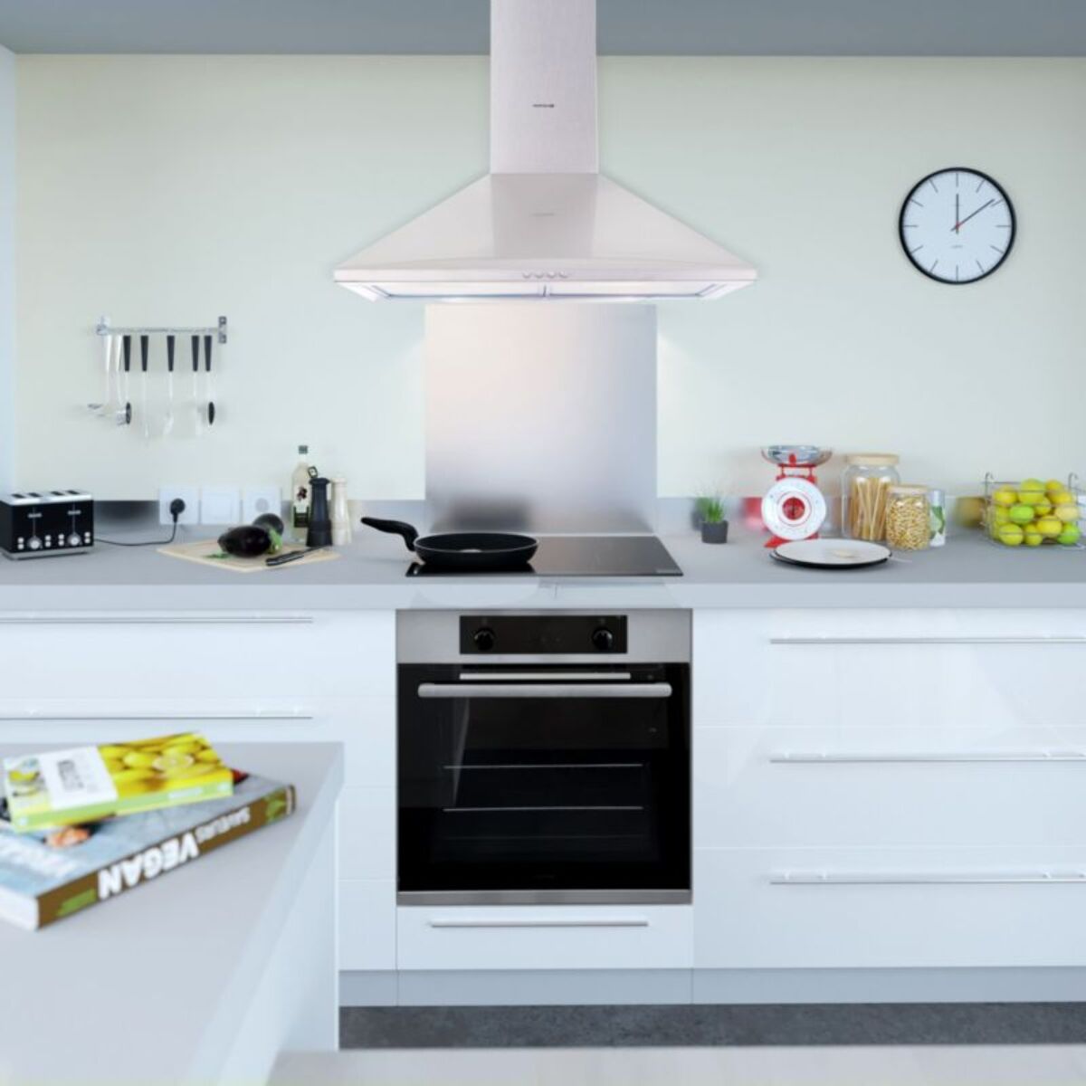 Hotte décorative murale ESSENTIELB EHDT 614i