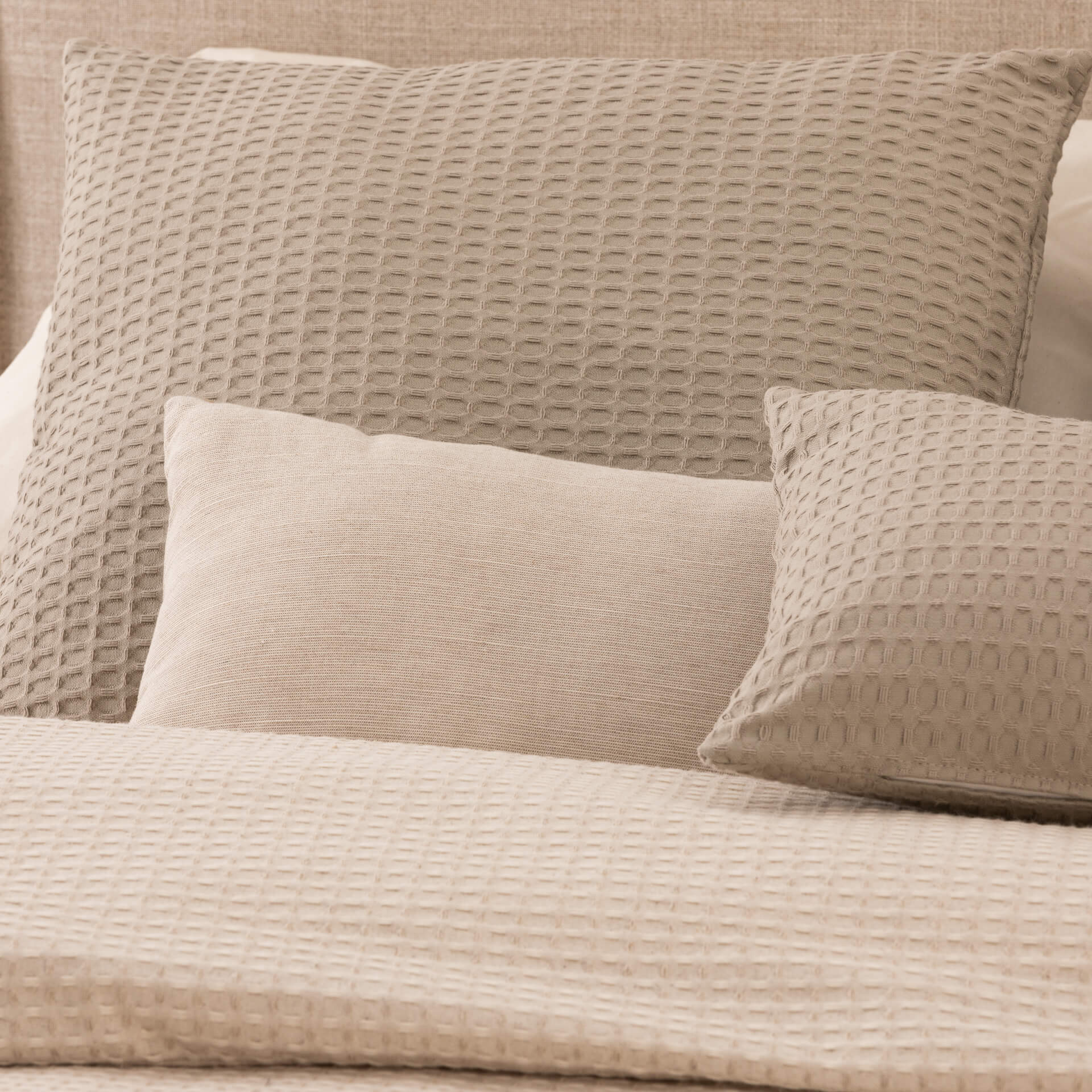 Housse de couette jacquard Sax Lino