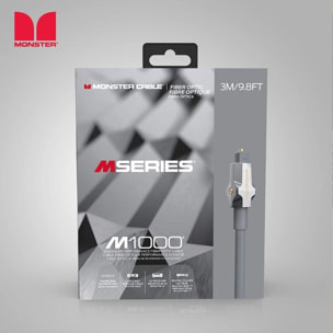 Câble fibre optique MONSTERCABLE 2.0/22.5 GBPS 3M M1000 UHD
