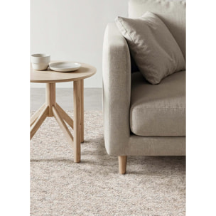 PETRA Alfombra lavable tejido en bucle en crema, varias medidas disponibles.