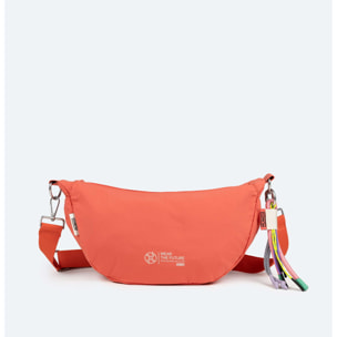 BOLSO DEEP RECYCLED CROSSBODY BAGUETTE C/CORAL