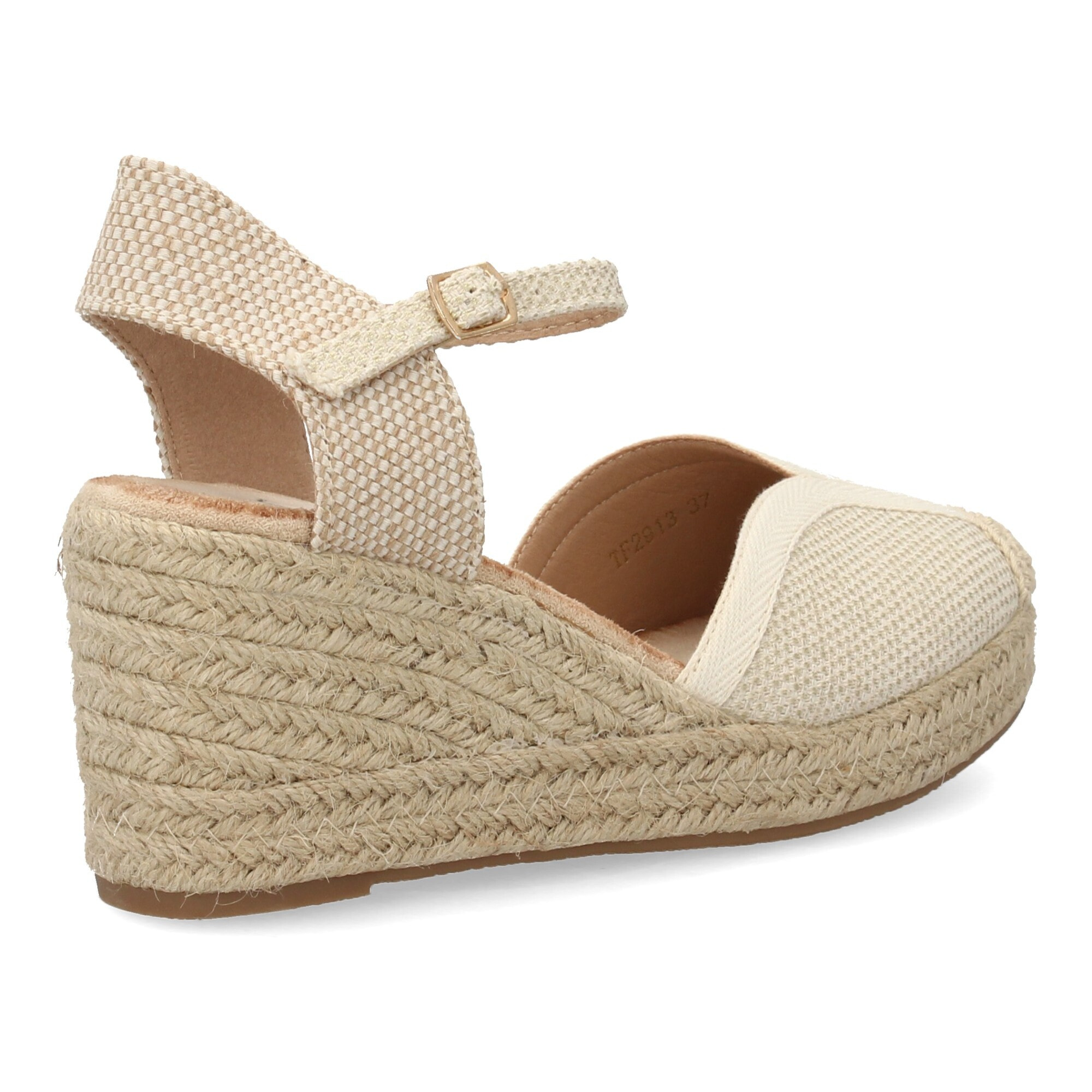 Alpargatas de cuña clásicas cómodas para mujer