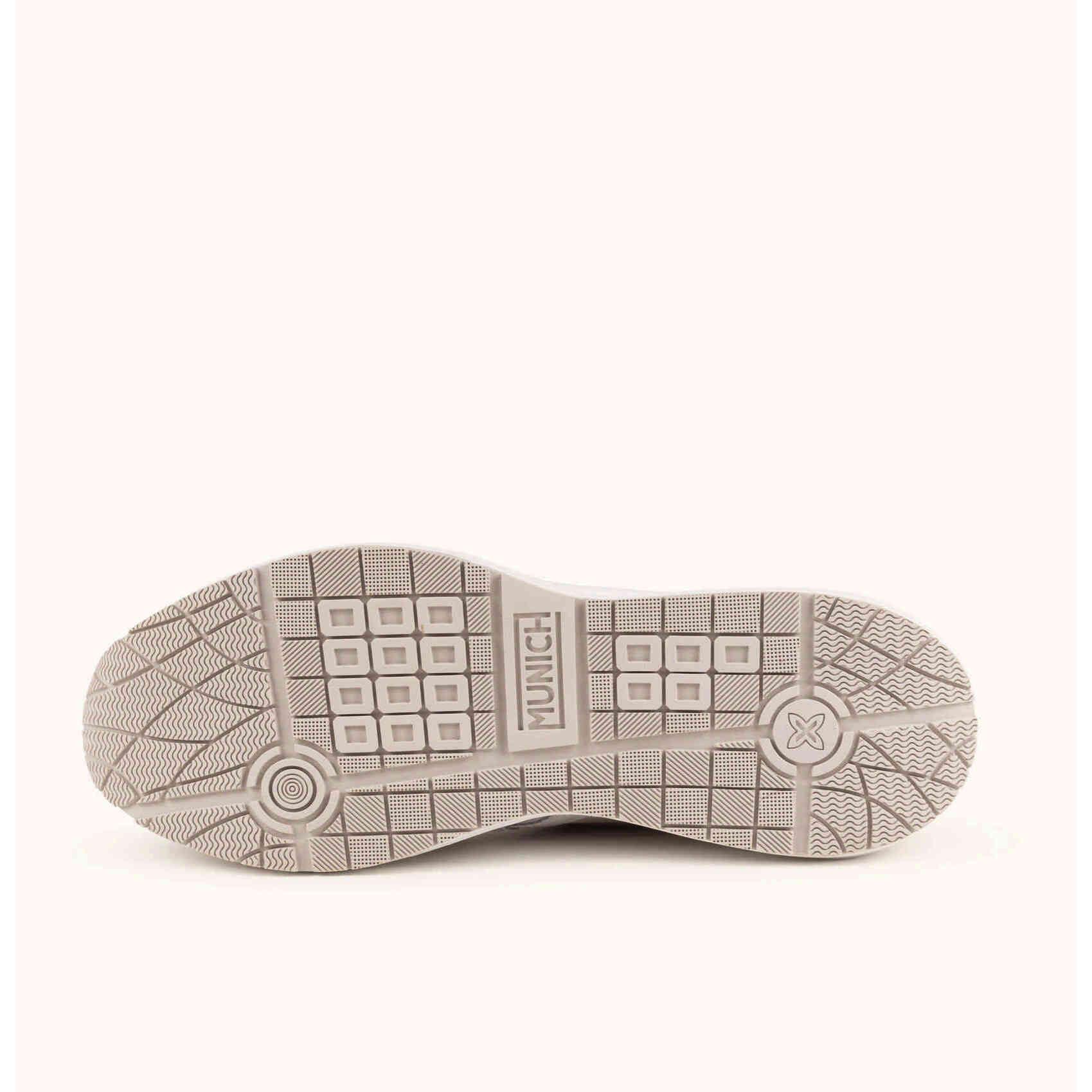 MUNICH AGORA 02 Zapatillas de estética urbana y técnica en color beige y blanco