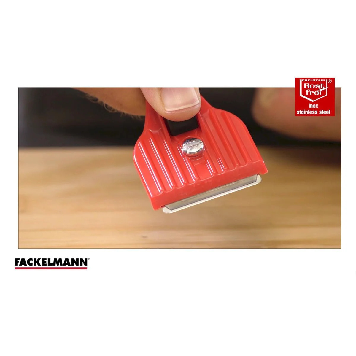 Lot de 2 racloirs de nettoyage avec 2 ustensiles de cuisine Fackelmann Tecno