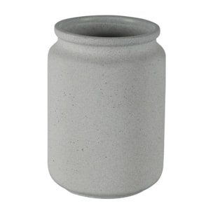 Gobelet Céramique CEMENT Gris Spirella