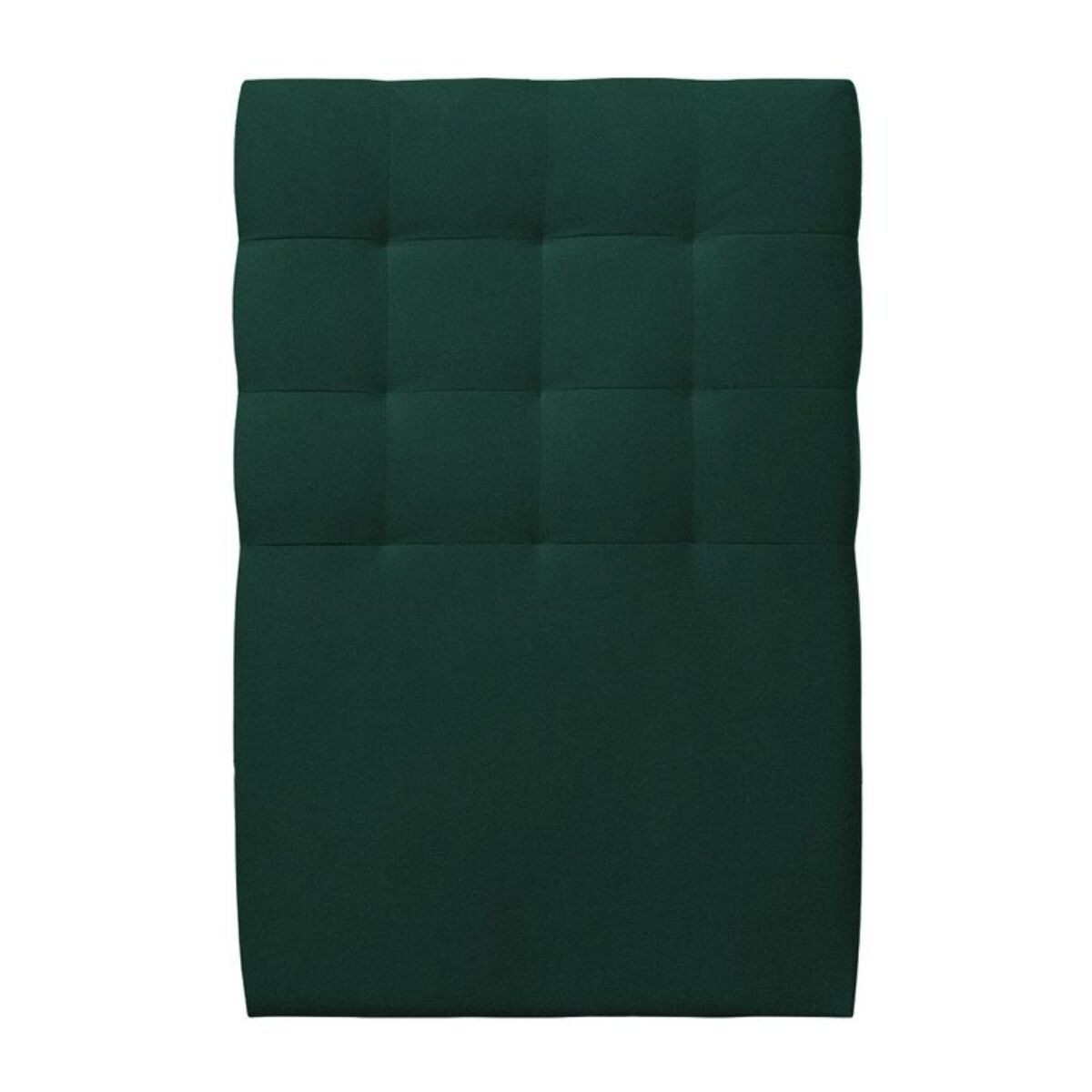 Lit avec tête de lit capitonnée velours et sommier tapissier Ep20