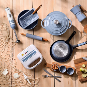 Molde de silicona para pan azul de ø24,5x13x6cm san ignacio