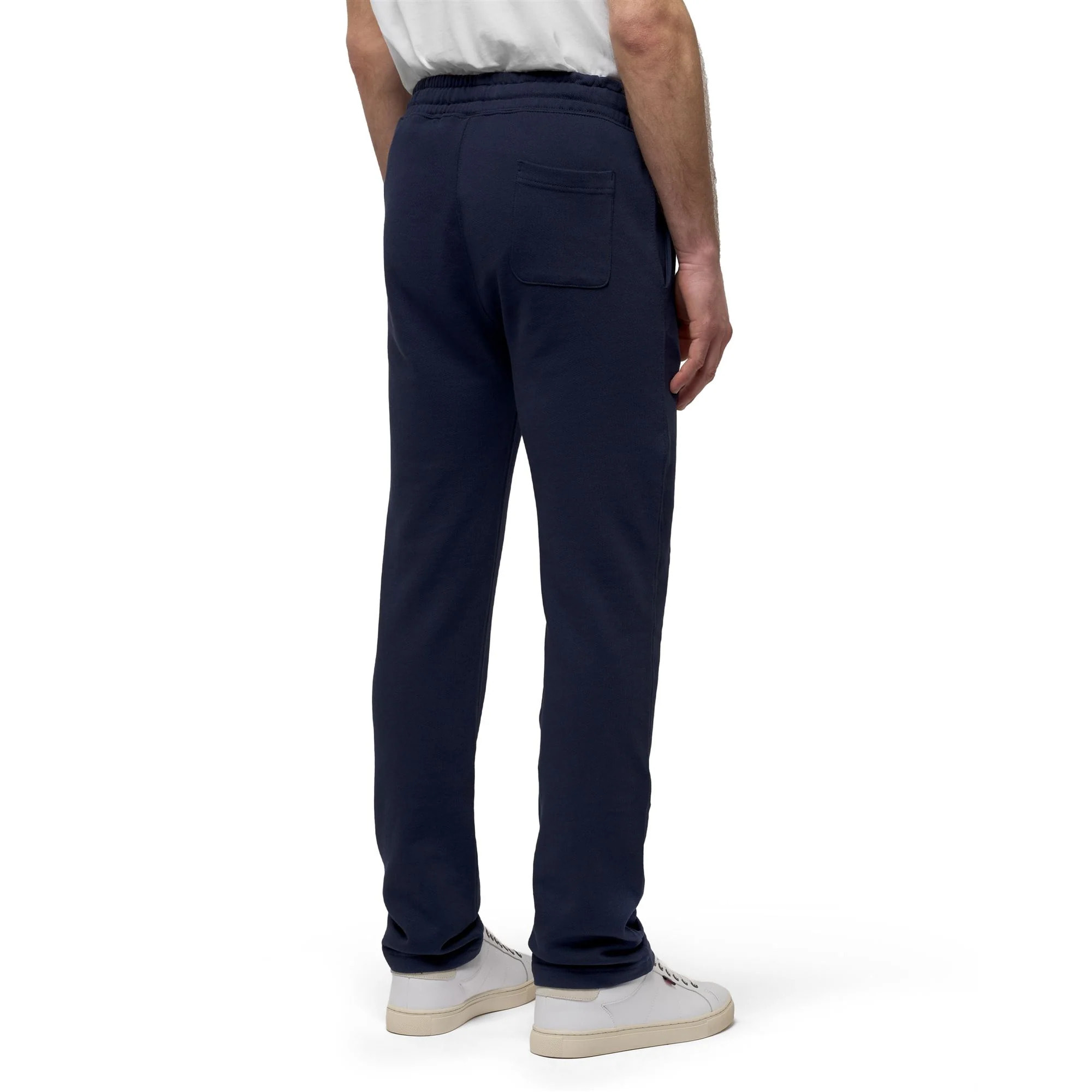 Kappa - Pantalones Hombre Azul - Cobain French Terry