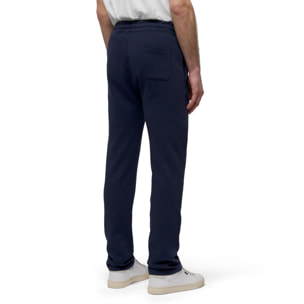 Kappa - Pantalones Hombre Azul - Cobain French Terry
