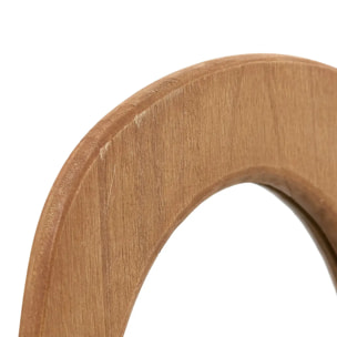 Miroir Antoine 58x40cm acajou