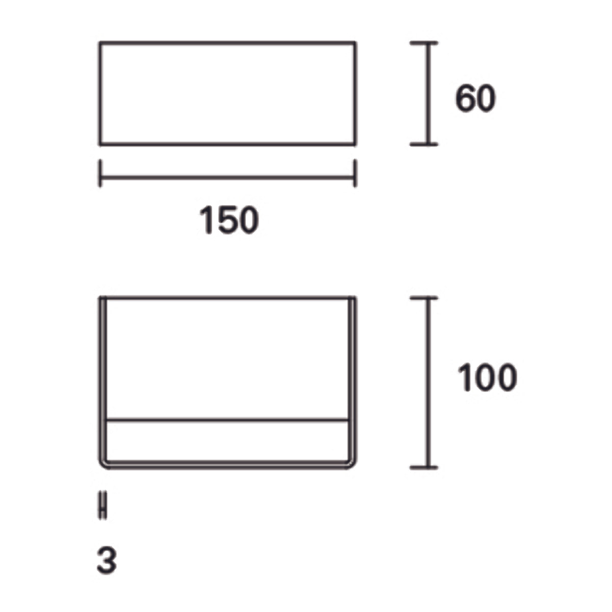 Forlight Aplique Ip20 Toppi 150Mm Led 4,7W 3000K Blanco 399Lm
