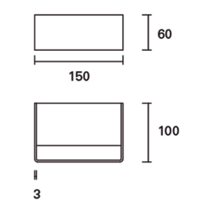 Forlight Aplique Ip20 Toppi 150Mm Led 4,7W 3000K Blanco 399Lm